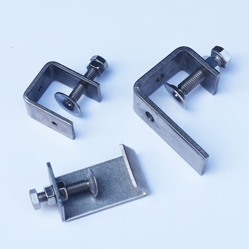 不锈钢304外六角老虎卡钢梁夹子方钢卡子老虎夹U型C型钢卡异形卡,农用物资,苗木固定器/支撑器,淘宝优惠券,粉丝福利购,淘宝优惠卷