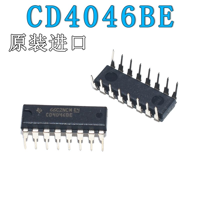 全新进口原装 CD4046BE CD4046 DIP-16直插 CMOS 锁相环 芯片IC