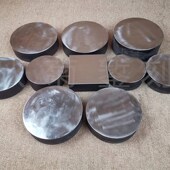 铁砧铁台平铁方铁圆铁平砧金银加工垫铁砧子硬度保证包质打金工具