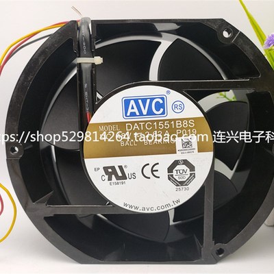 正品AVC DBTD/DATC/DATA1551B8U/B8S/B8F/B8M/B8L 48V 17251风扇