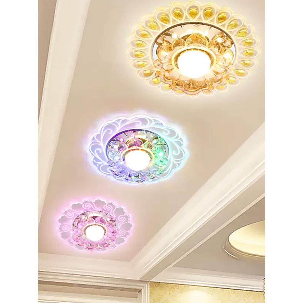 现代简约水晶灯过道灯走廊灯玄关灯创意led射灯嵌入式天花灯筒灯,童装/婴儿装/亲子装,儿童装饰手表,淘宝优惠券,粉丝福利购,淘宝优惠卷