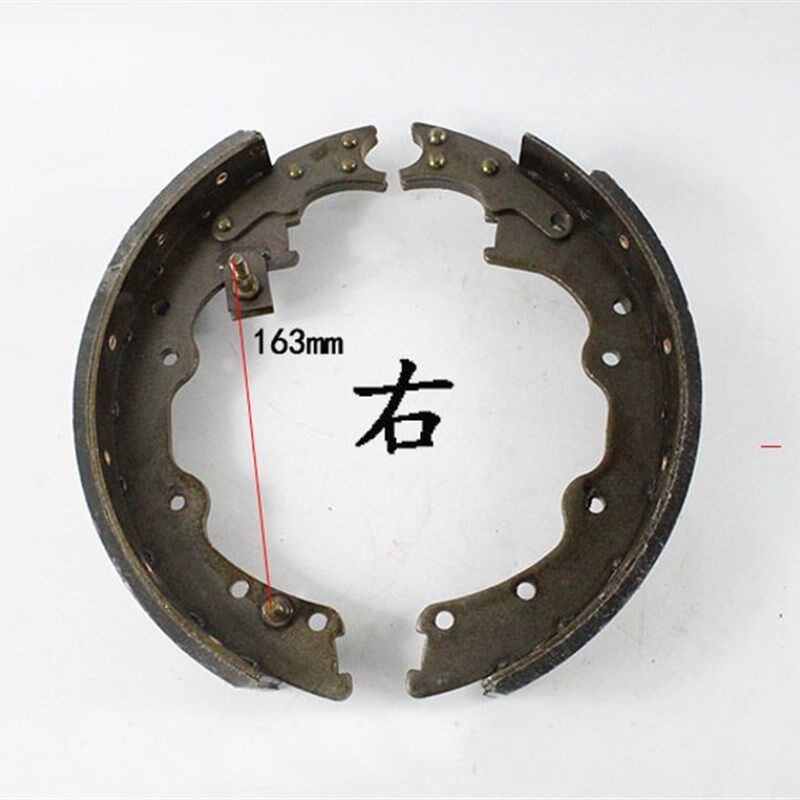 叉车制动蹄片适用杭叉老款3L 3C刹车片刹车皮摩擦片分左右3L-C3吨