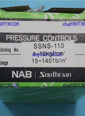 SAGINOMIYA日本鹭宫型压力开关压力控制器SSNS-C110X南部SOUTHMAN