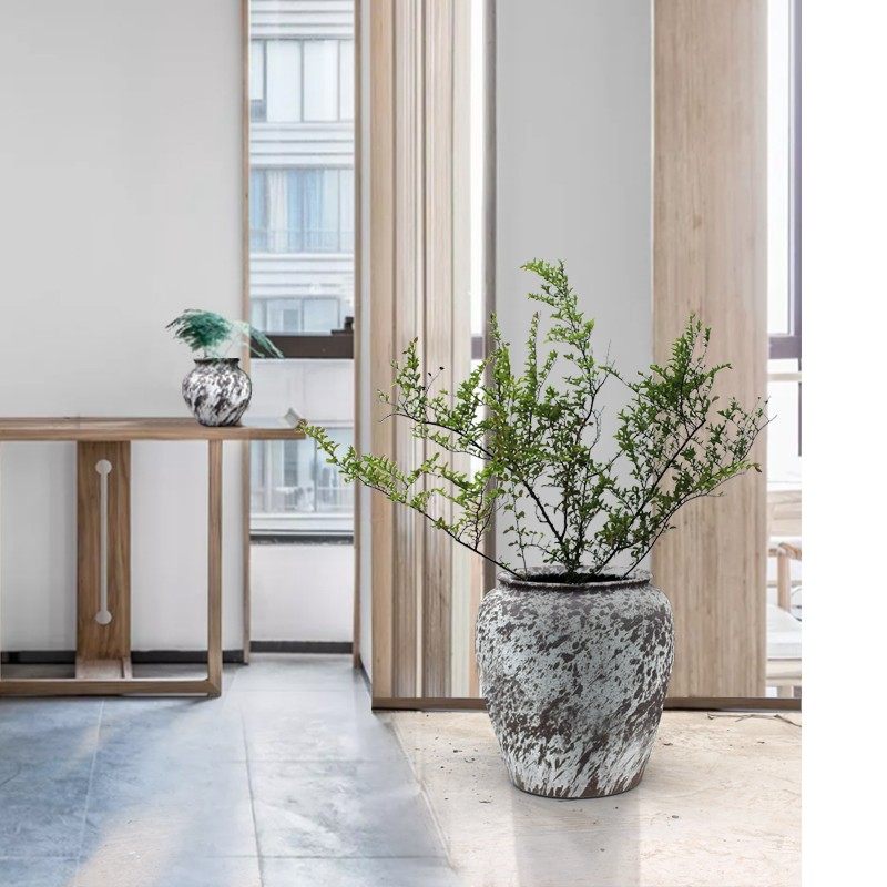 复古怀旧粗陶落地陶瓷中式摆件酒店民宿餐厅陶罐大花瓶罐子坛子缸,畜牧/养殖物资,畜牧/养殖器械,淘宝优惠券,粉丝福利购,淘宝优惠卷