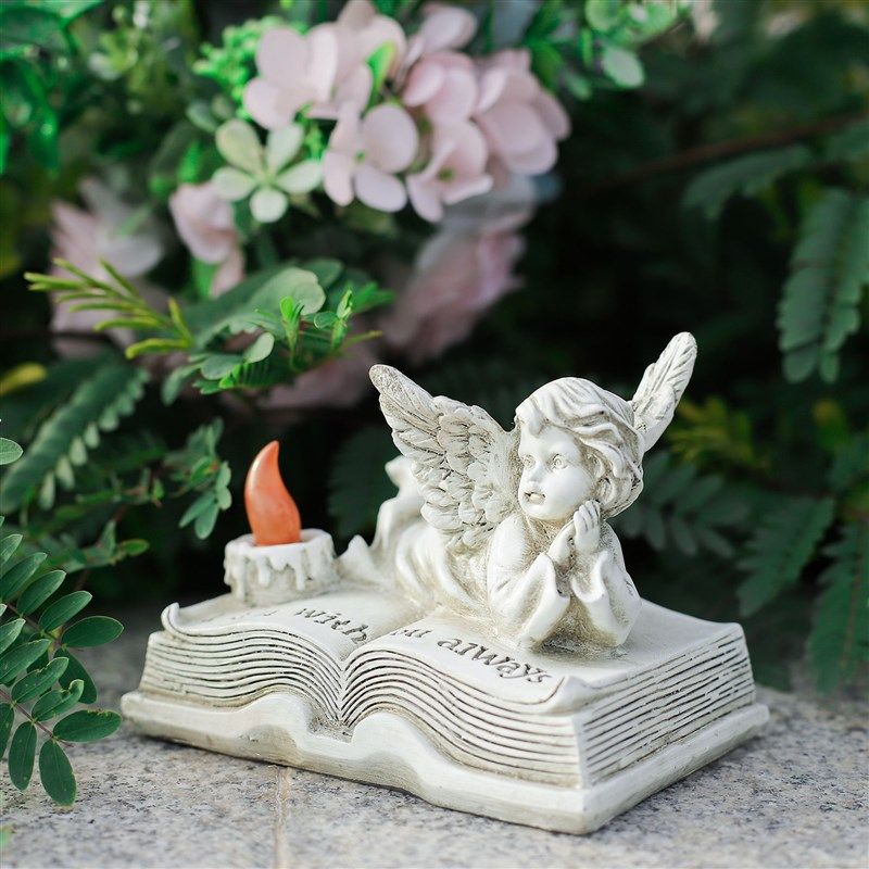 仿真LDE灯天使烛台摆件树脂工艺品纪念碑微景观摆件创意装饰雕塑,畜牧/养殖物资,畜牧/养殖器械,淘宝优惠券,粉丝福利购,淘宝优惠卷