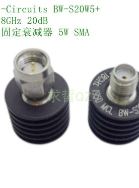 Mini-Circuits BW-S20W5+ DC-18GHz 20dB 同轴固定衰减器 5W SMA