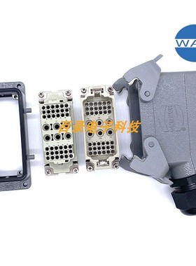 HARTING重载连接器 HK-006/36-MC/FC 6+36芯哈丁浩亭组合风电插头