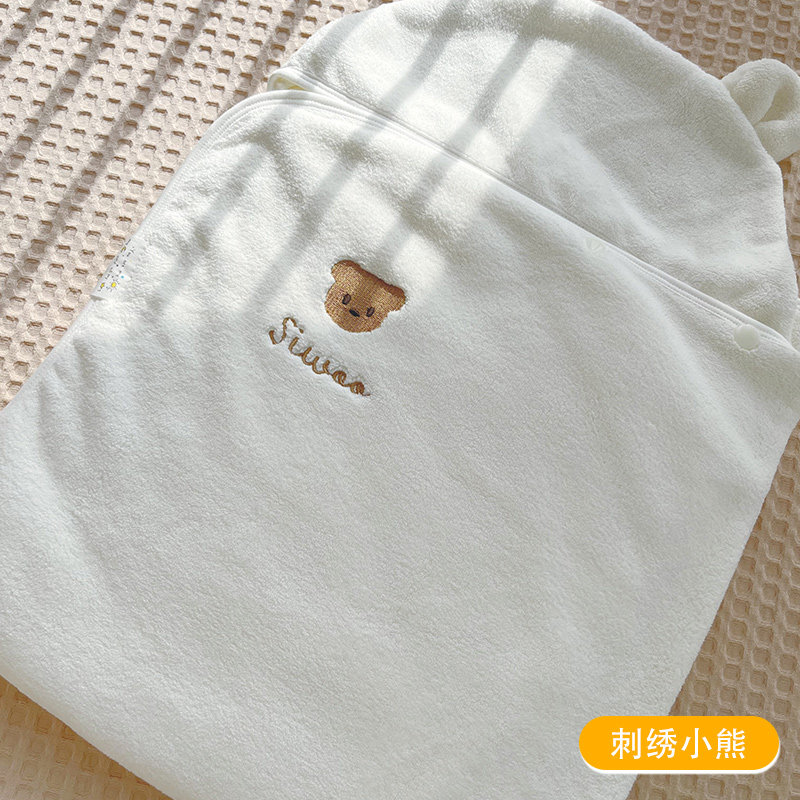 婴儿浴巾带帽斗篷新生专用超软a类吸水速干洗澡裹巾宝宝儿童浴袍,婴童用品,浴巾,淘宝优惠券,粉丝福利购,淘宝优惠卷