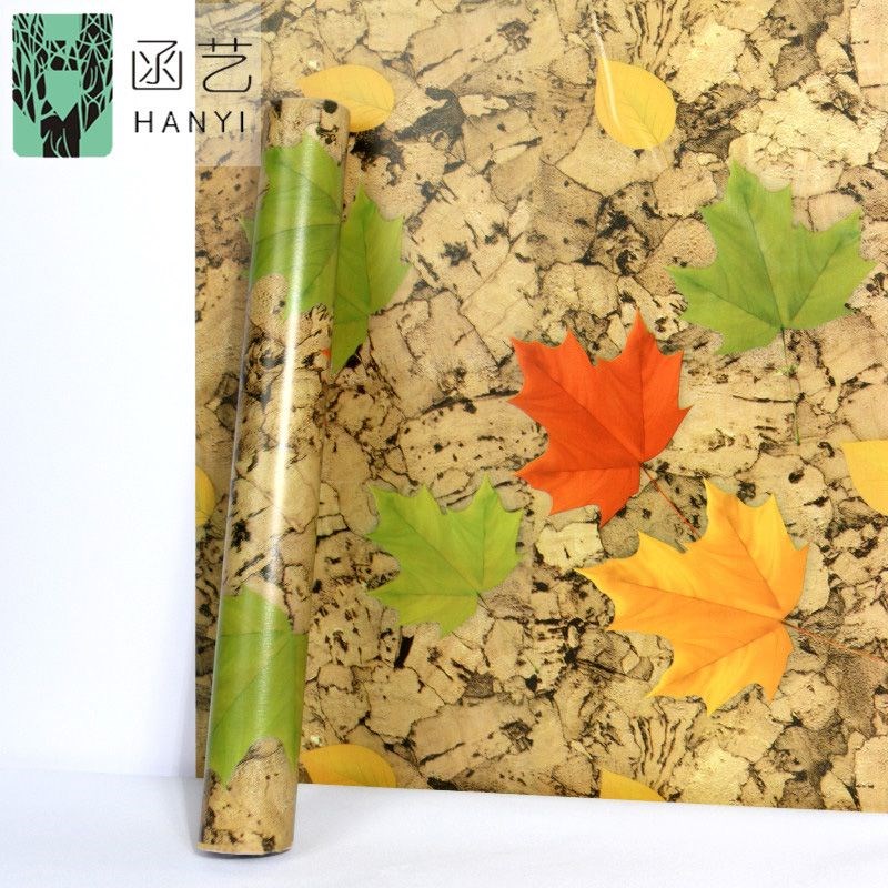 3d立体墙纸自粘餐馆墙围墙裙壁纸自贴翻新火锅店T墙贴防水防潮田