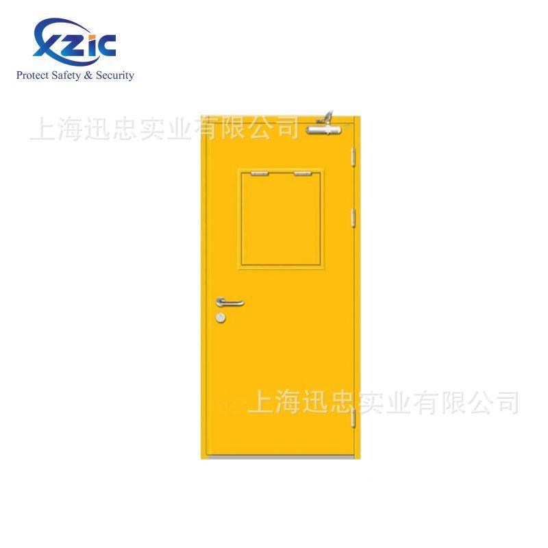 定制尺爆寸钢质泄大爆门 t定制锅炉房验仓库实室泄压门窗 双泄口