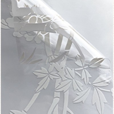 Funlife《chinoiserie》月满西楼法式中国风静电膜窗贴美化装饰