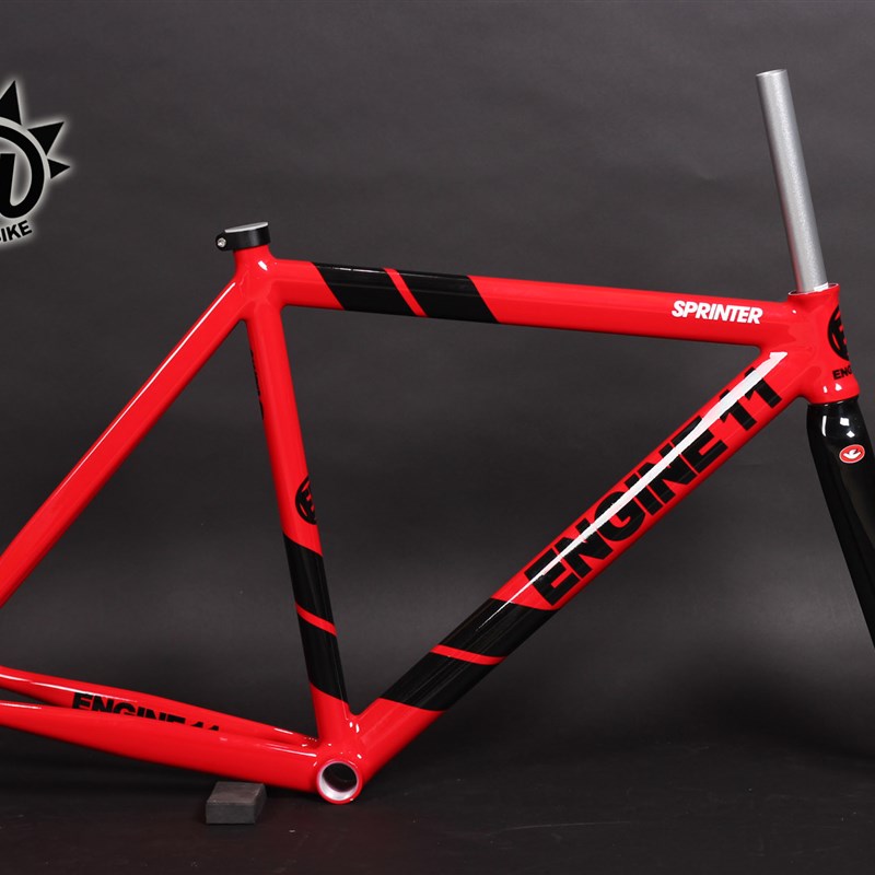 @自行车固定美国超级团队引B擎11短跑框架设置特别价格