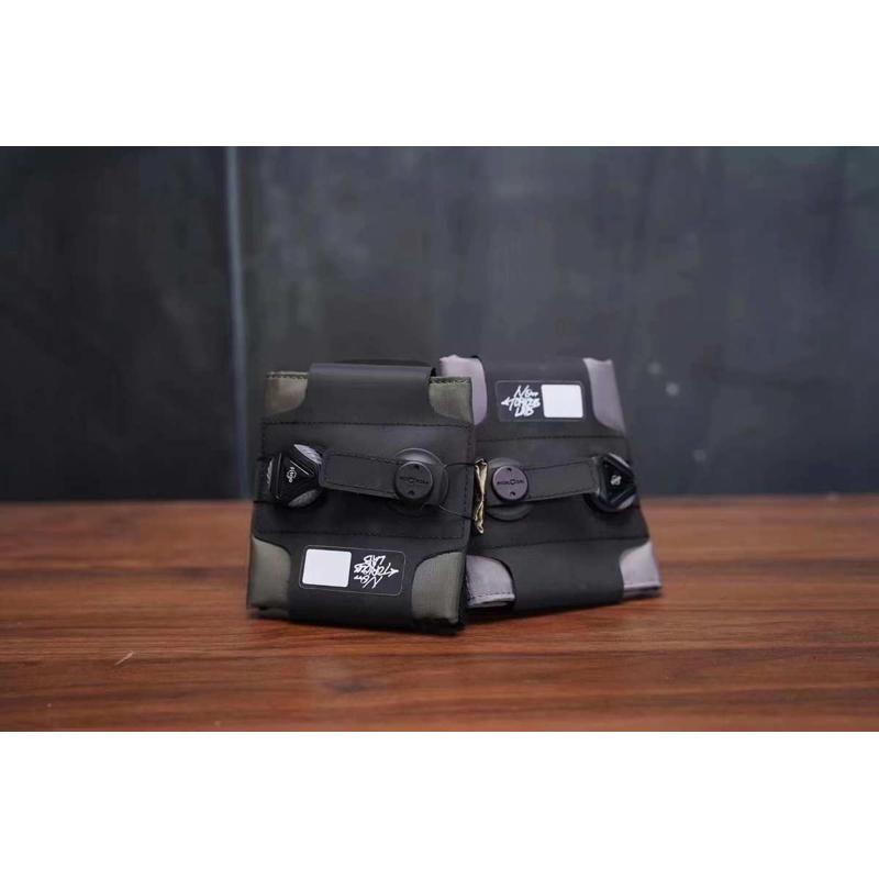 No tocrious lab 尾包 NTL 磁扣加纽扣 自行车尾包 反光自行车包