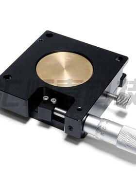 米思米款RTSS40/60角型旋转滑台手动位移平台千分尺旋钮式微调架