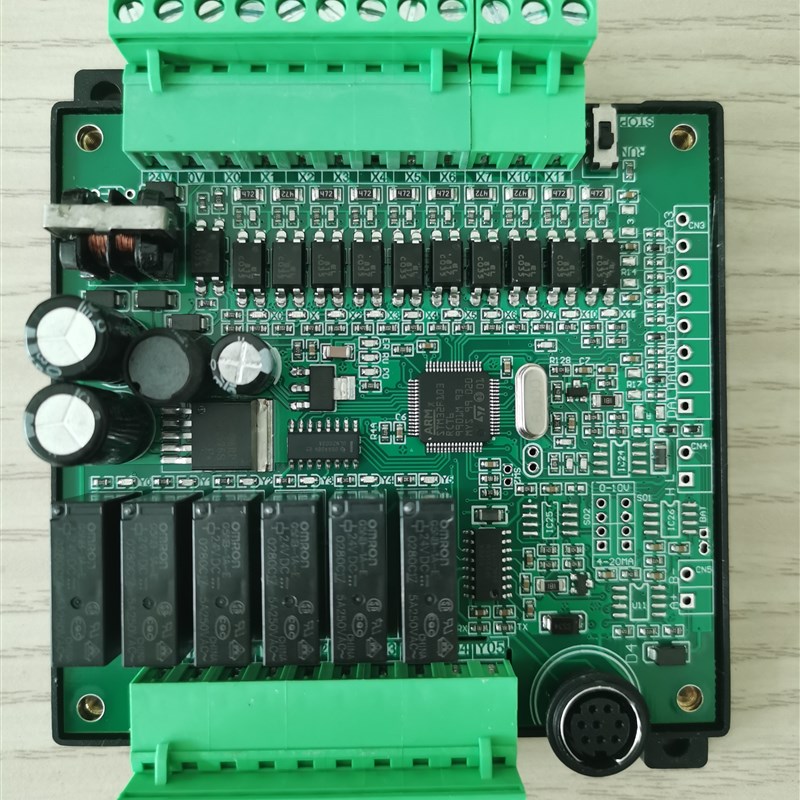 国产PLaC工控板 可编程控制器 2N 1N 16MR (B)