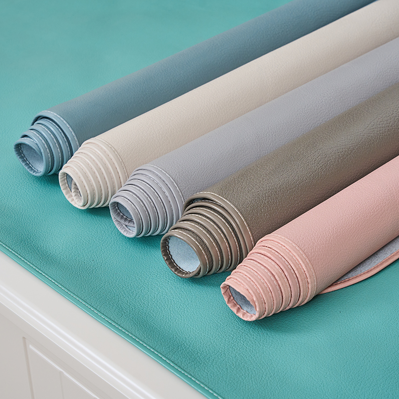 牛皮凉席彩色加厚头层水牛皮高档凉席软席夏季三件套1.W8米1.5m床