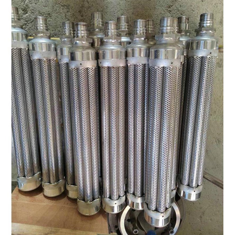 上海现货不锈钢烛式滤s芯梅花形滤芯骨架冲孔过滤除尘滤芯厂家