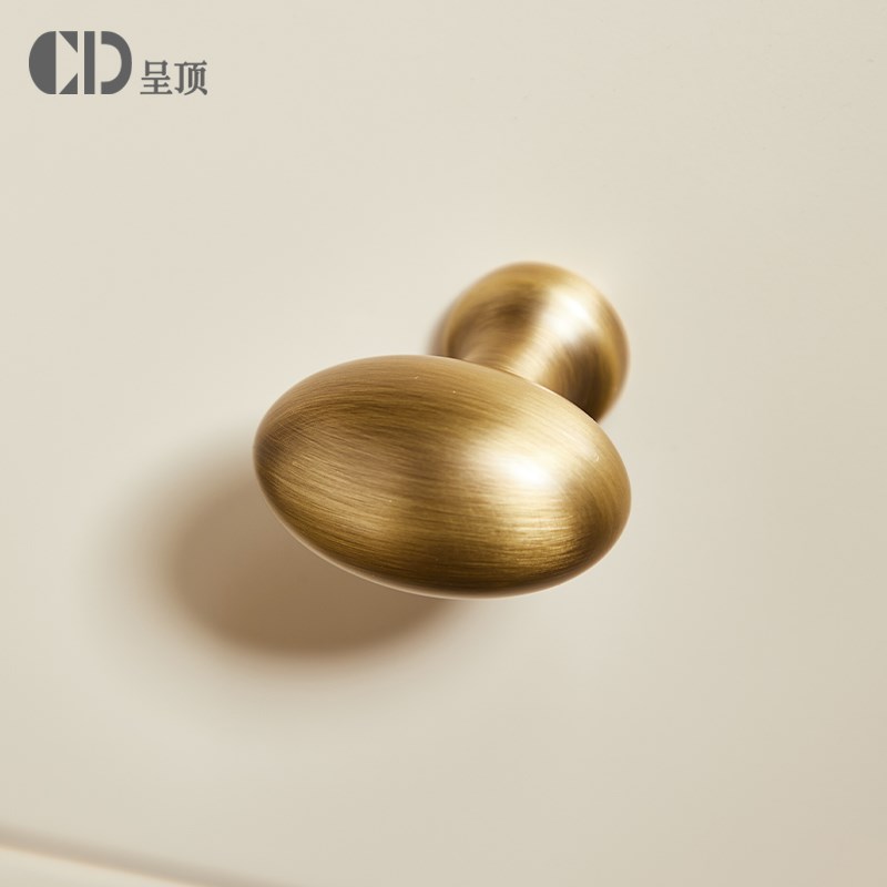 中古风衣柜门U型黄铜长拉手古铜色极简厨房抽屉橱柜鞋柜长条把手