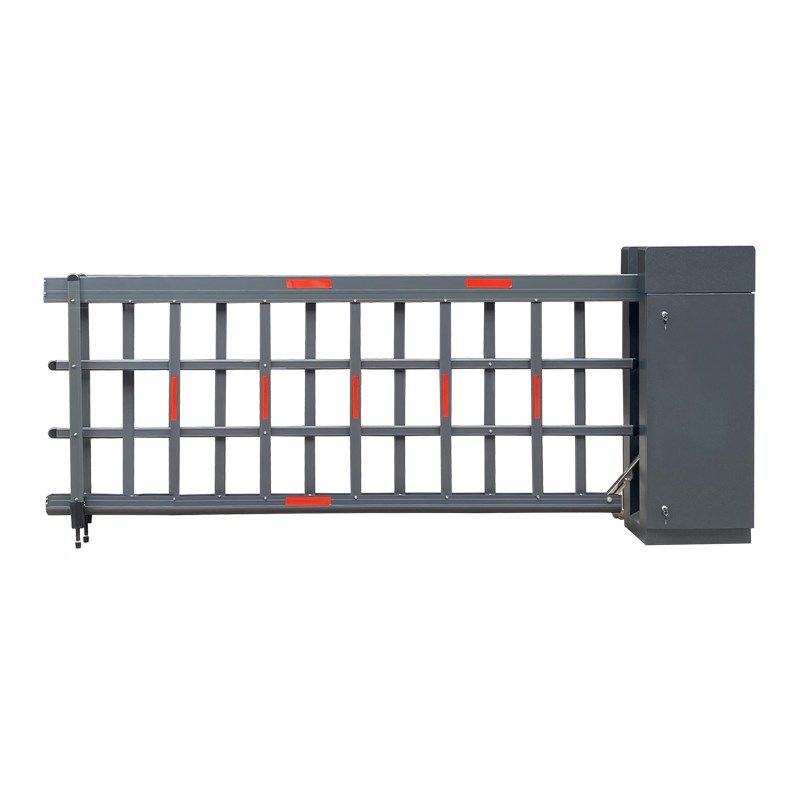 小区大门加密重型空降闸栅栏道闸一体机智能车牌识别系统停车场杆