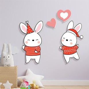 墙面遮丑装饰补洞墙贴卧室房间门上墙面布置贴画自粘墙壁改造神器