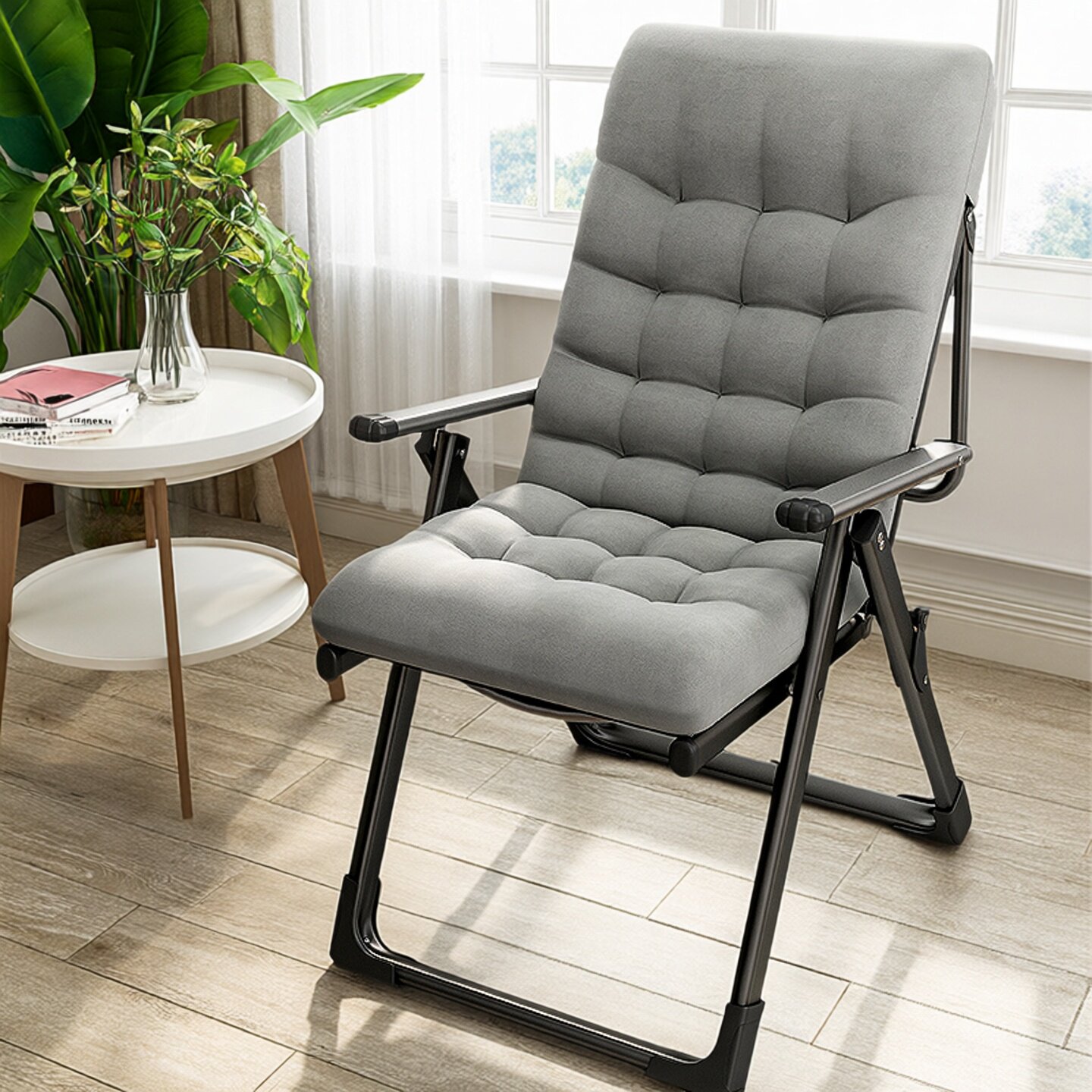 办公折叠椅躺椅午休办公室两用午睡懒人沙发家用宿舍靠背电脑椅子