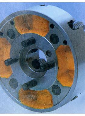 建华K72400/C8短锥四爪单动卡盘 四爪单动短锥连接卡盘