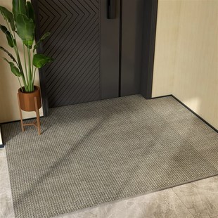 定制纯色进门地垫入户门垫防滑家用E地毯大门口垫子玄关脚垫可裁