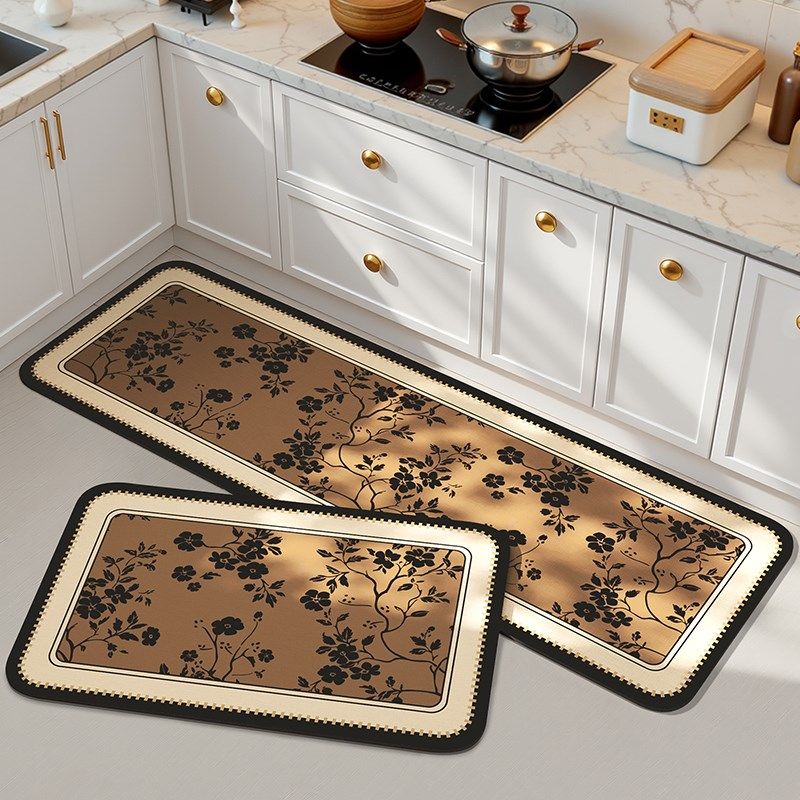 厨房软硅藻泥吸水地垫防滑防油耐脏脚垫家用免洗可擦长条专用地毯,居家布艺,厨房地垫,淘宝优惠券,粉丝福利购,淘宝优惠卷