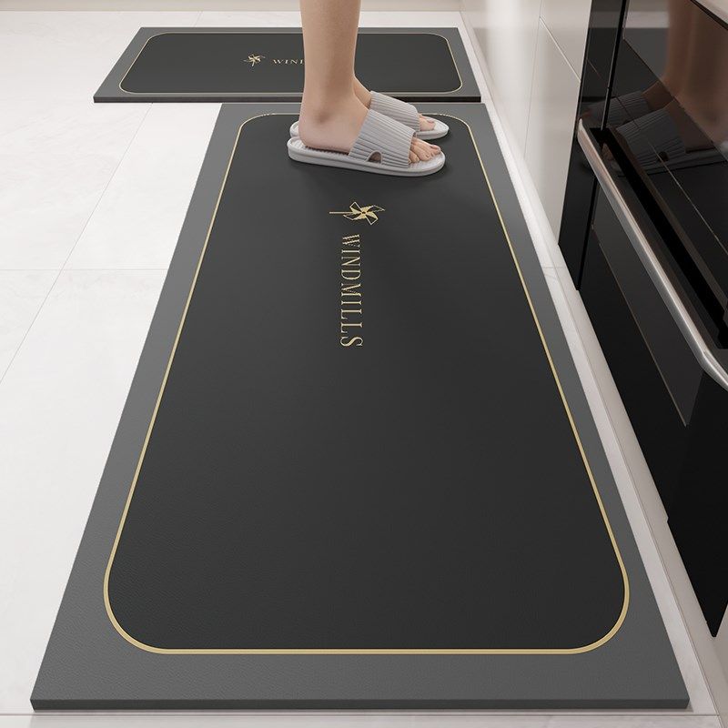 厨房地垫2025新款吸水防油防滑专用脚垫防污耐脏垫子可擦免洗地毯,居家布艺,厨房地垫,淘宝优惠券,粉丝福利购,淘宝优惠卷