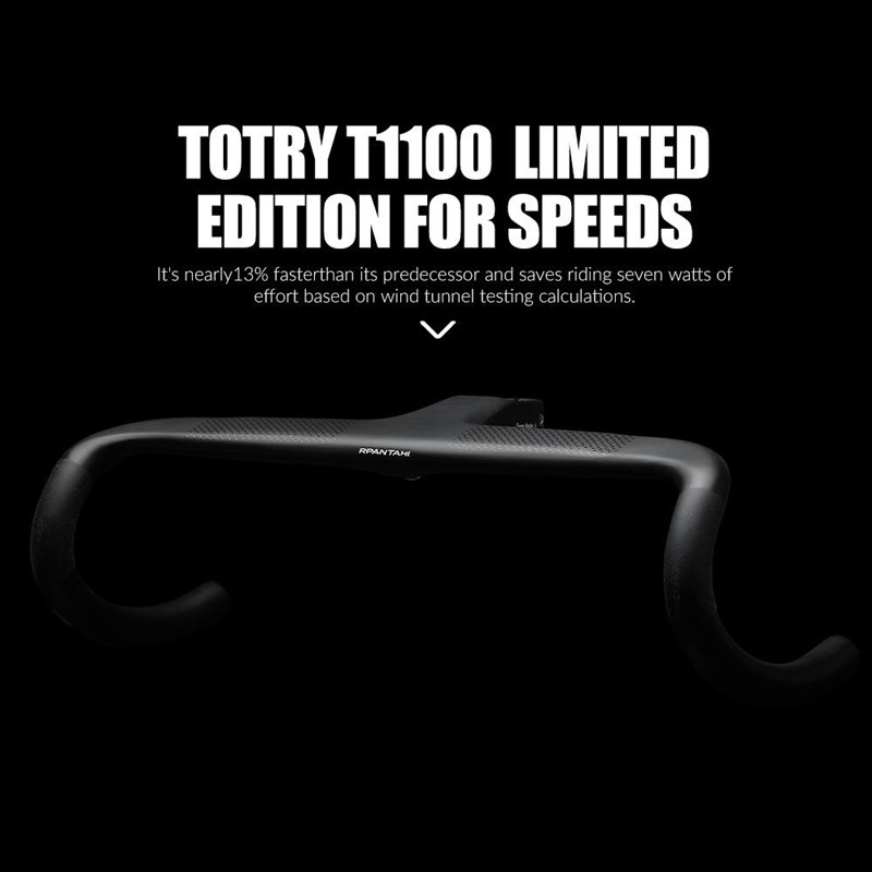 潘塔尼碳纤维一k体式公路车破风弯把气动把 巴林UCI车队版