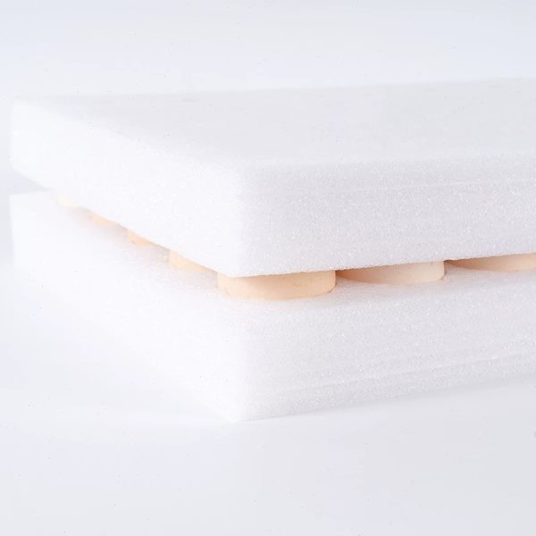 珍珠棉鸡蛋托10枚15枚30枚对扣 泡沫 防震防摔快递专用鸡蛋包装盒