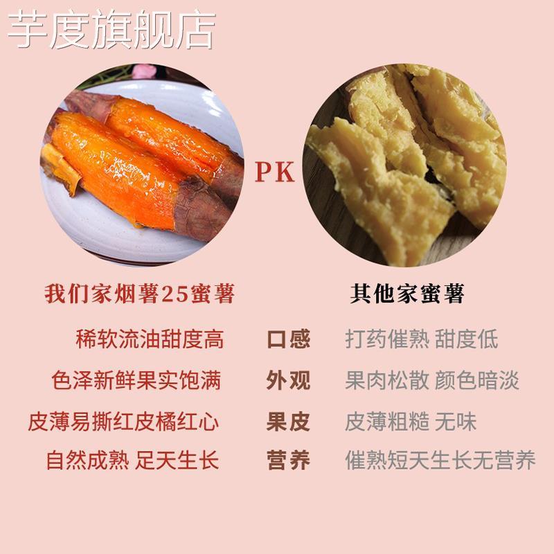 山东烟薯25号蜜薯糖心红薯蜜薯烟薯25糖心红薯农科院官方旗舰店