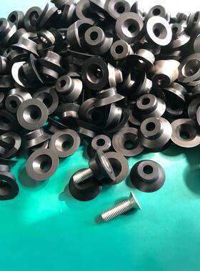 玻璃衬套 黑色塑料垫圈 止退垫圈垫片 黑色塑料垫片 尼龙垫片