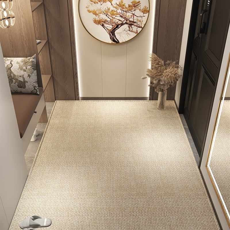 剑麻纹比利时圈绒入户门地毯简约进门口玄关地垫耐脏防滑脚垫子,居家布艺,入户地垫,淘宝优惠券,粉丝福利购,淘宝优惠卷