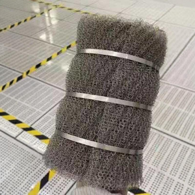 不锈钢过滤网除h雾器汽液油烟油水雾分离过滤网双层针织丝网除沫