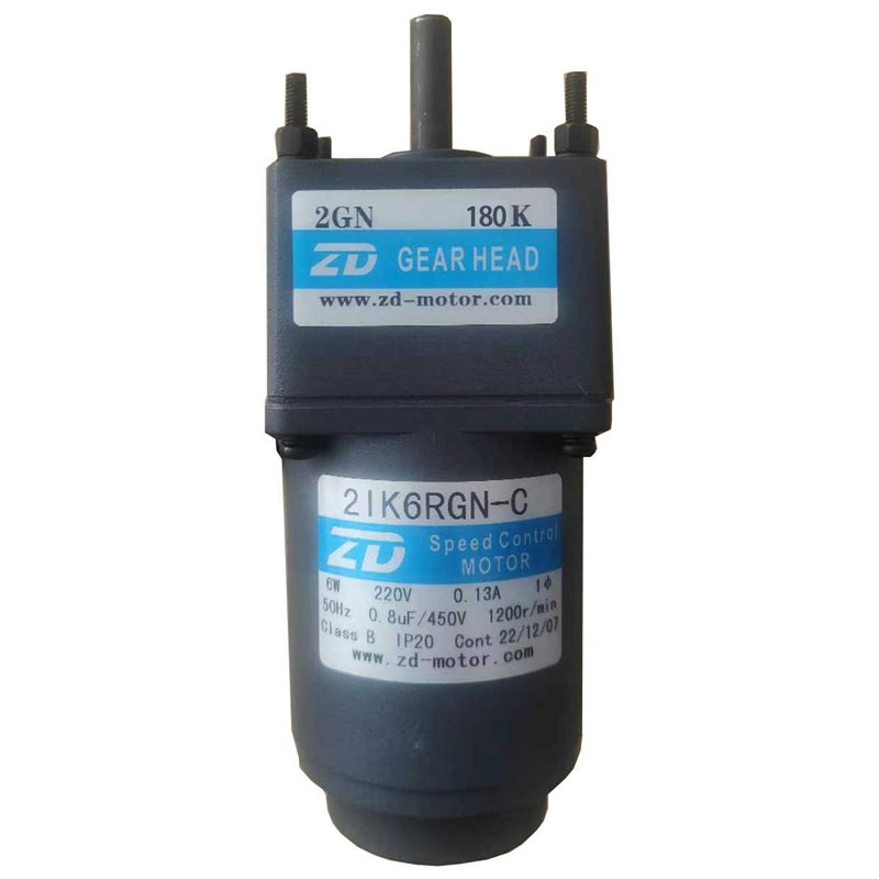 ZD 中大6W调速减速电机马达 z21K6RGN-C 2GN180K