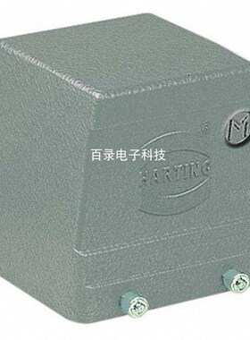 19300320527 harting HAN 32B 双扣上壳 侧出线 重载连接器 M32