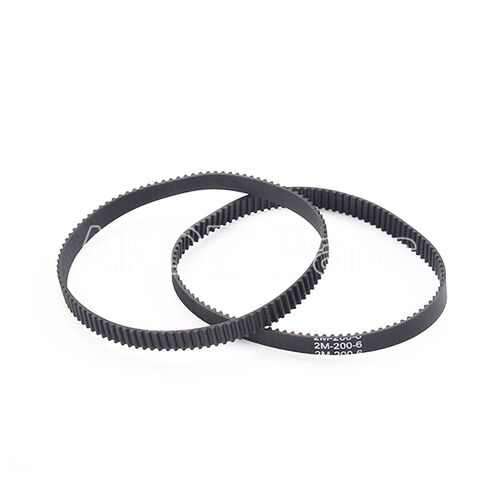 2GT同步带橡胶闭口GT2皮带3D打印机皮带轮带宽6-15周长96--142mm