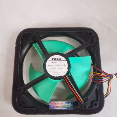 NMB-MAT MODEL 12539JE-15L-BU 夏普冰箱风扇冰箱风扇4线全新原装