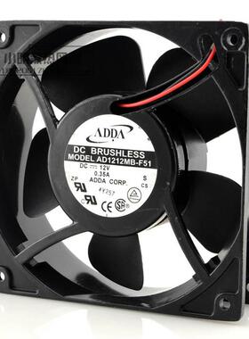 原装 ADDA协禧 12038 12V 0.35A AD1212MB-F51l铝框风扇 滚珠风扇