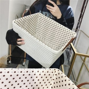 家用加大号编织筐脏衣篮玩具收纳筐零食落地整理箱大储物箱