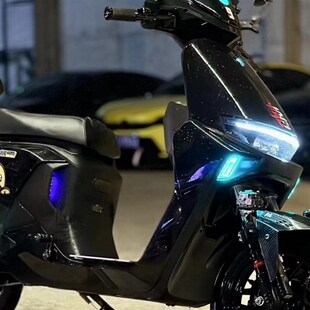 九号MZmix机械师MmaxM8595幻彩转向灯侧边灯氛围照地灯蓝牙App调