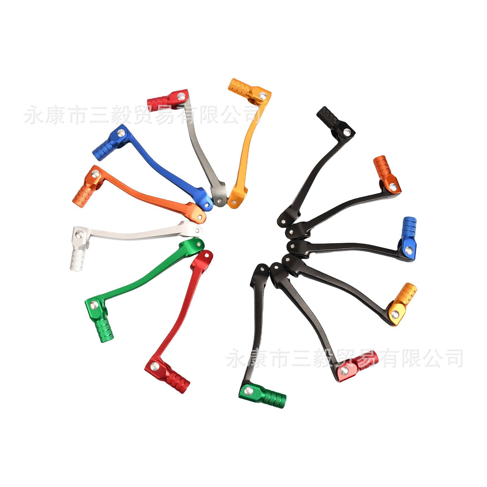 越野车海陵风冷机M47MX6T4贵尊S3波速尔铝合金折叠变档杆排换挡杆