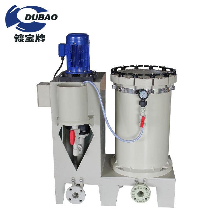 2号袋双袋式化学镍过滤机高温30吨磷化液过滤机沙丁镍过滤机