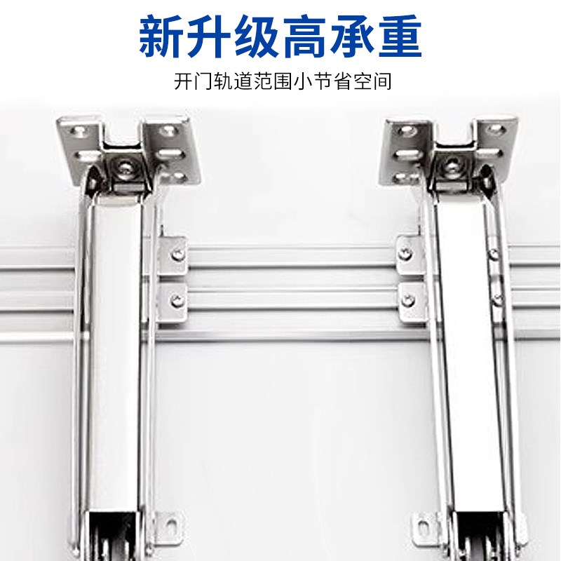 巴士门铰链平移门折叠阻尼缓冲合页平开转角衣柜柜门橱柜五金配件