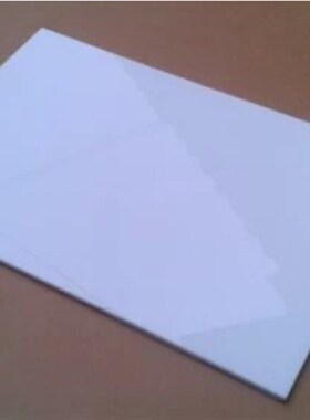 1234568101520MM厚瓷白色亚克力板材定制加工 切割有机玻璃板定做