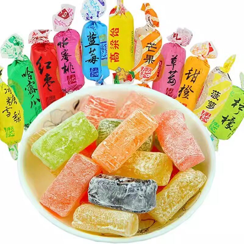盛福记高粱饴软糖散装老式山东特产拉丝高粱怡糖正宗怀官方旗舰店