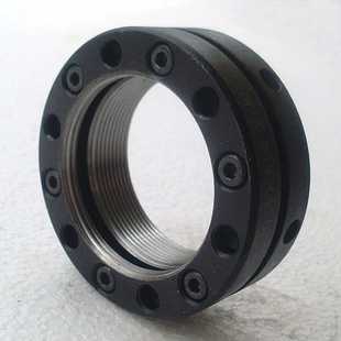 精密锁紧螺母K型M55 2防松止退自锁定螺帽机床滚珠丝杠承螺母轴向