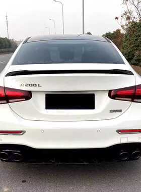 19-22奔驰A级W177尾翼A180L A200L改装A35款 AMG款原厂烤漆尾翼