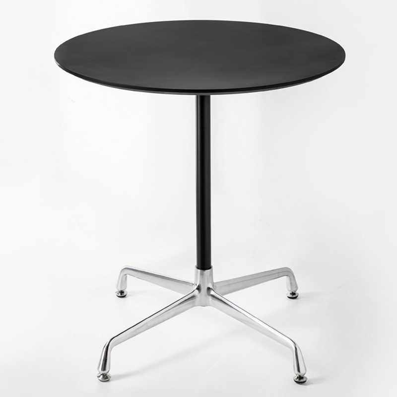 北欧3人小圆桌 轻奢时尚咖啡厅洽谈桌 简约设计会议办公桌